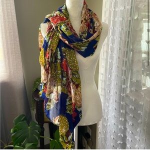 Artisan Floral Scarf